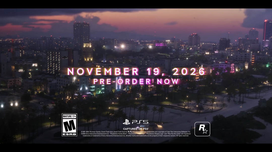 Rockstar 发布《侠盗猎车手6》的官方发布预告片