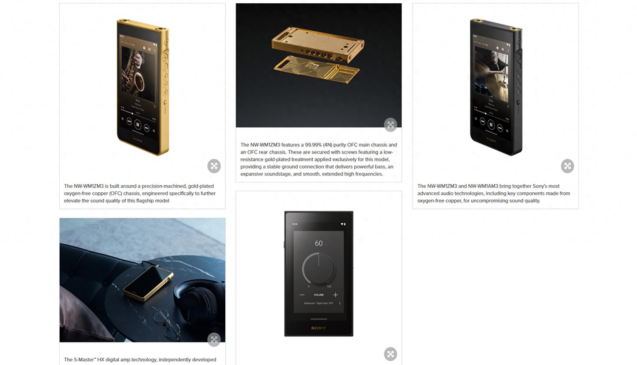 索尼时隔数年推出三款高端Walkman，镀金旗舰款售价5899美元 - 万事屋